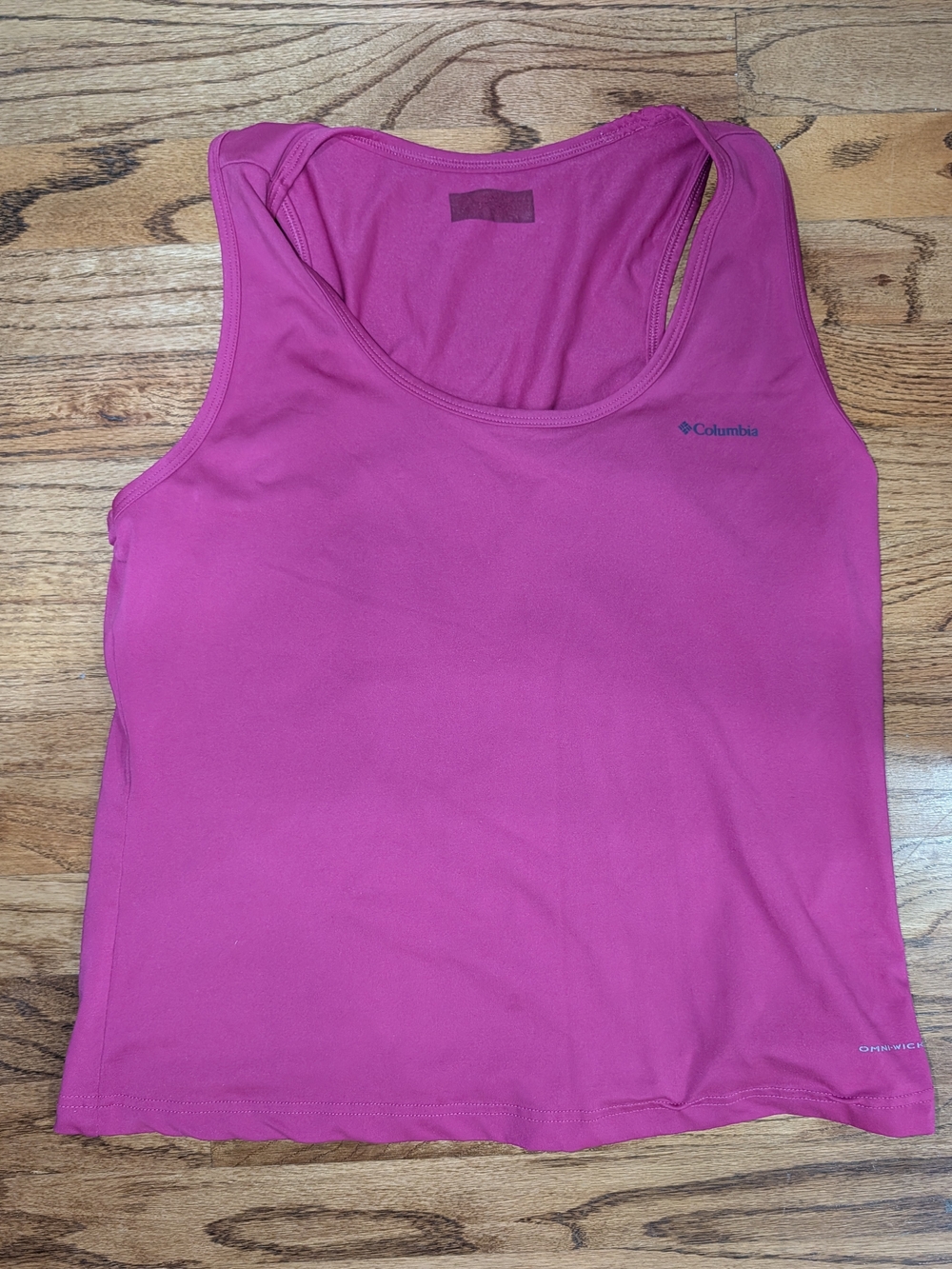 Columbia Womenโs Magenta Performance Tank Top